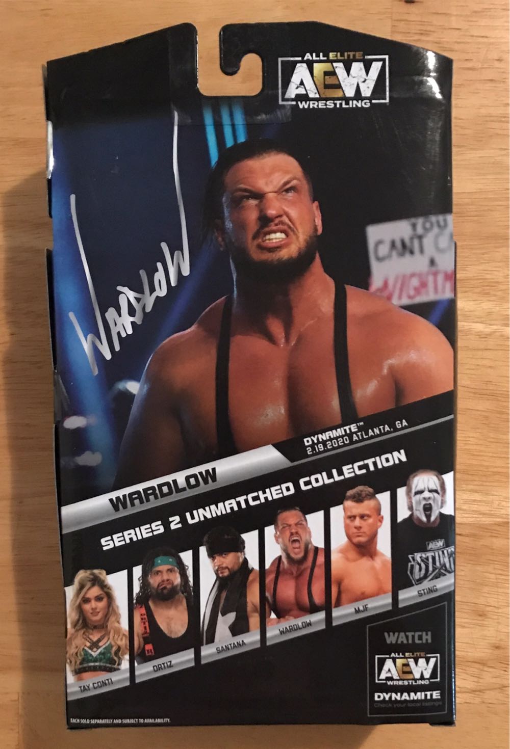 AEW Wardlow Unmatched #12 (Series #2) - Jazwares LLC (AEW Unmatched) action figure collectible [Barcode 191726415312] - Main Image 2