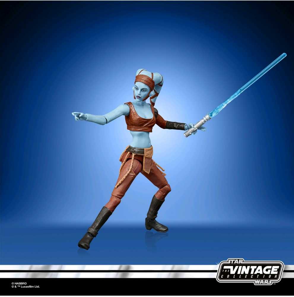 Aayla Secura (Clone Wars) - VC217 - Hasbro (Star Wars - Vintage Collection) action figure collectible [Barcode 5010993980963] - Main Image 3
