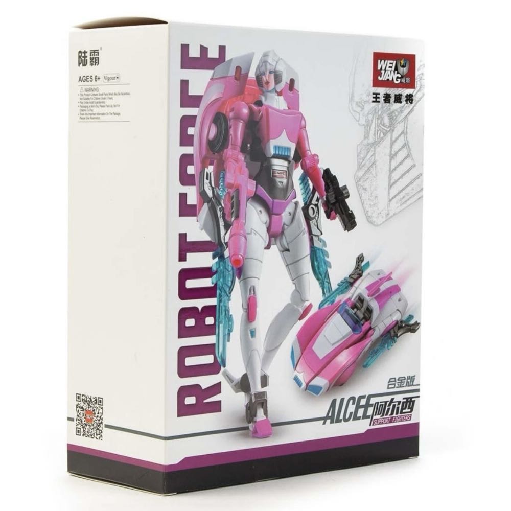 (Arcee) Robot Force ALCEE KO - Wei Jiang (Transformers: 3rd Party) action figure collectible [Barcode 6935204980480] - Main Image 3