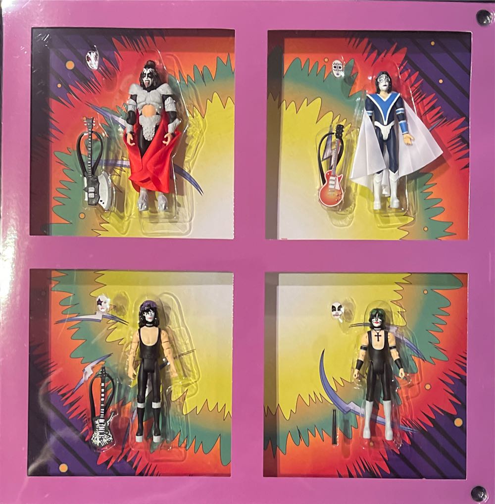 Kiss Unmasked Set #2 - Bif Bang Pow! action figure collectible [Barcode 840417104492] - Main Image 3