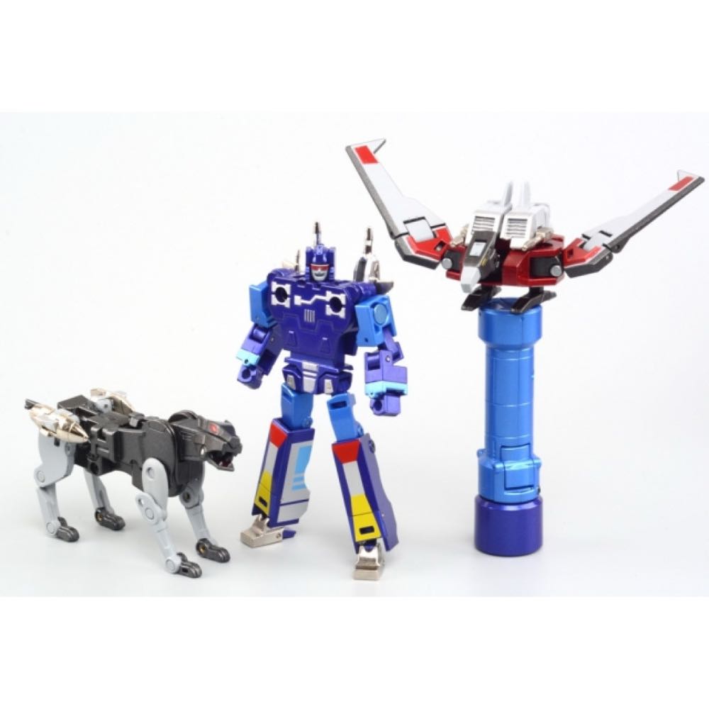 Robot Paradise 01B (Ravage, Rumble & Laserbeak) - Fans Toys (The Transformers) action figure collectible [Barcode 683203700122] - Main Image 2