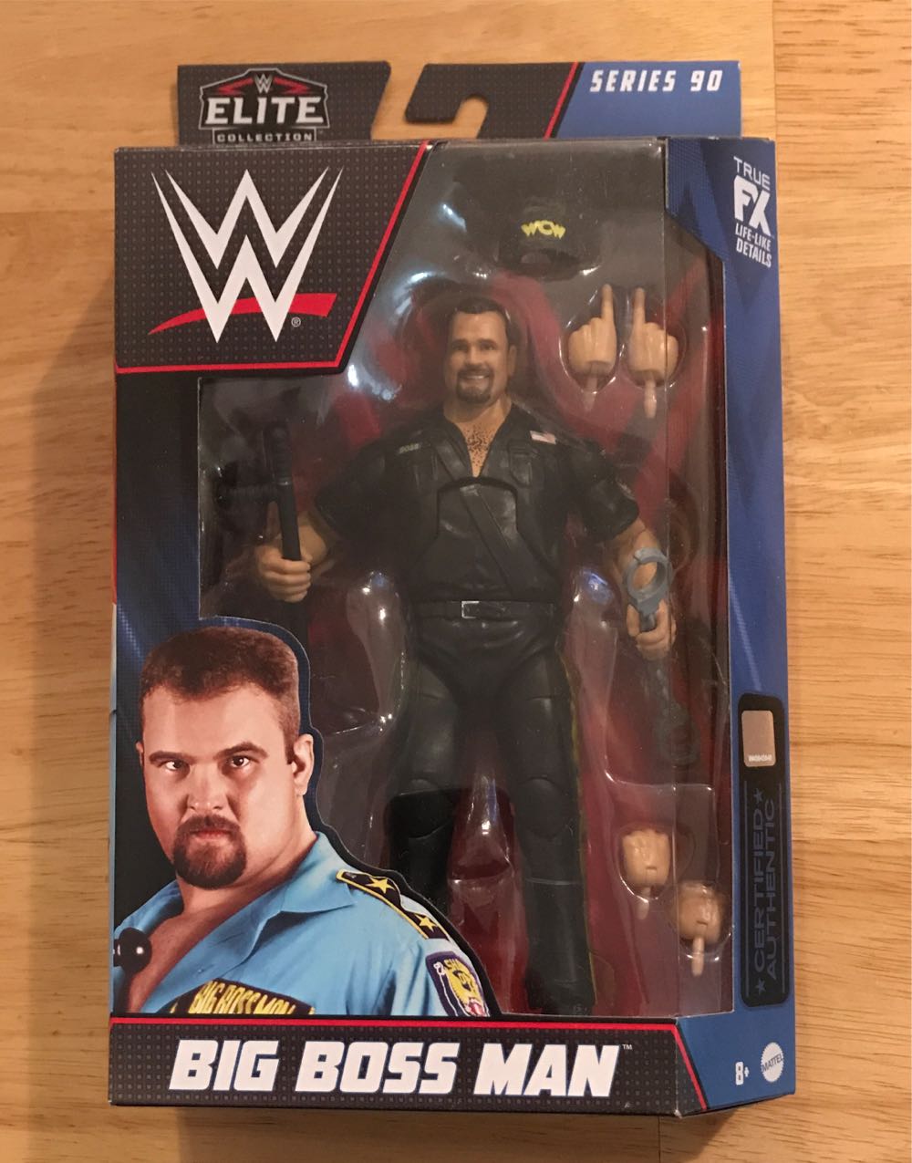 WWF Jakks Pacific BCA Live Wire Series 1: Mankind