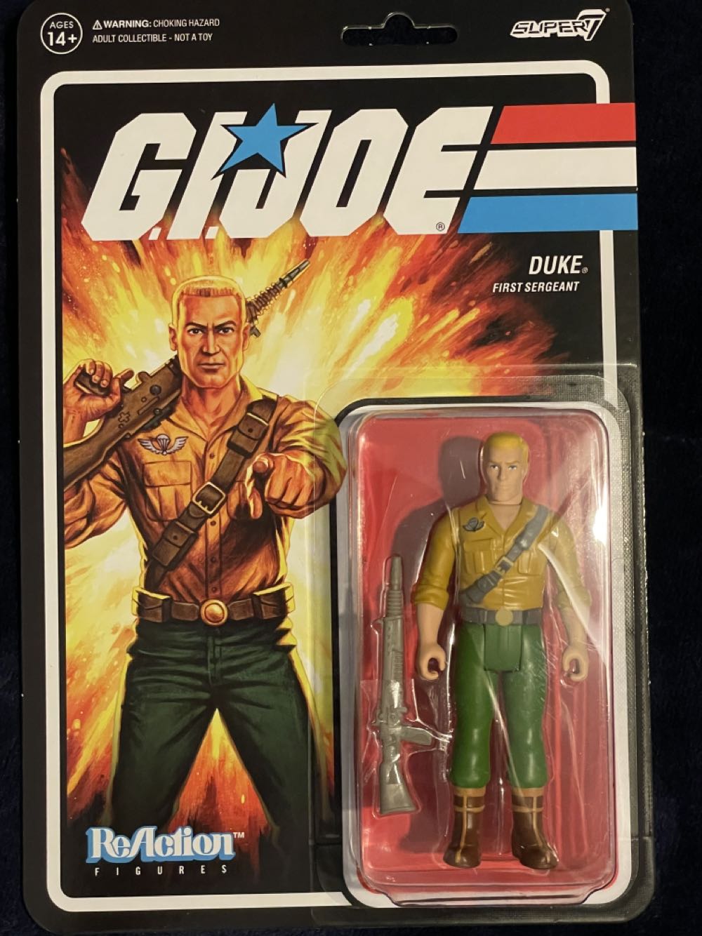 Duke - Super7 (G.I. Joe) action figure collectible [Barcode 840049815100] - Main Image 2