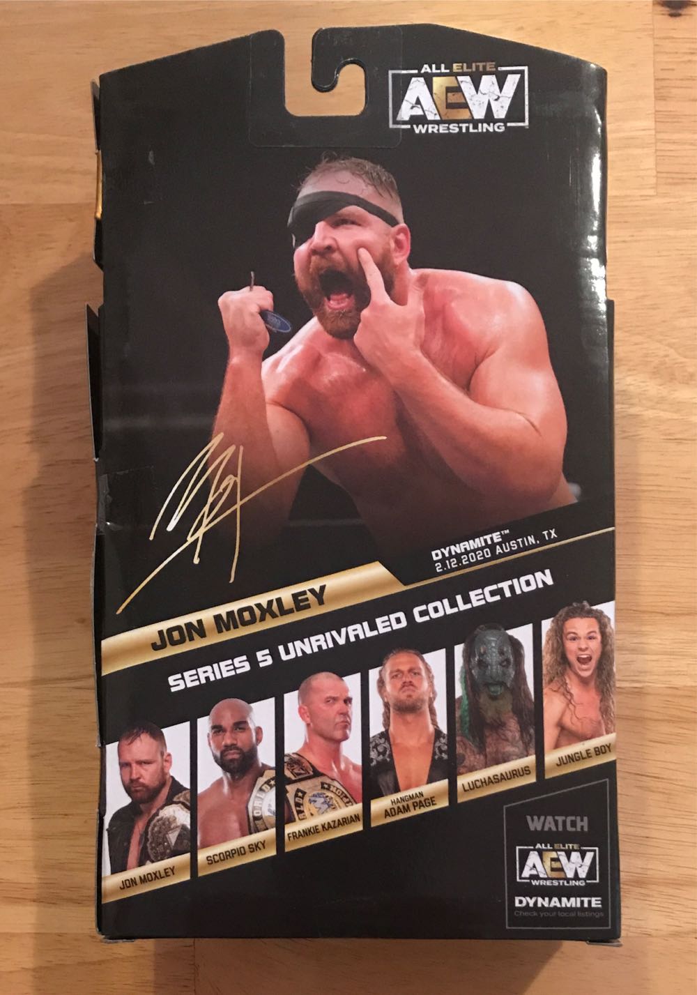 Dax Hardwood - AEW Unrivaled Collection Series 7 - Jazwares LLC (AEW) action figure collectible [Barcode 191726376880] - Main Image 2