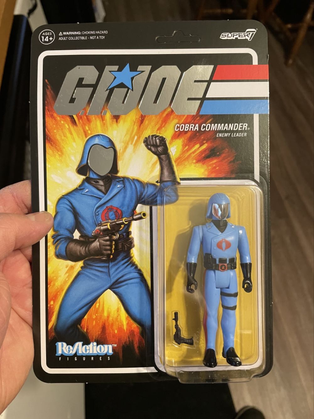 Cobra Commander - Super7 (G.I. Joe) action figure collectible [Barcode 840049813953] - Main Image 2