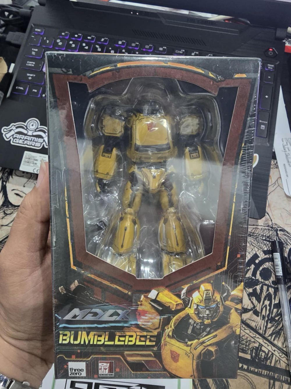 Transformers MDLX Bumblebee - three ZERO (Transformers) action figure collectible [Barcode 4897056205697] - Main Image 2