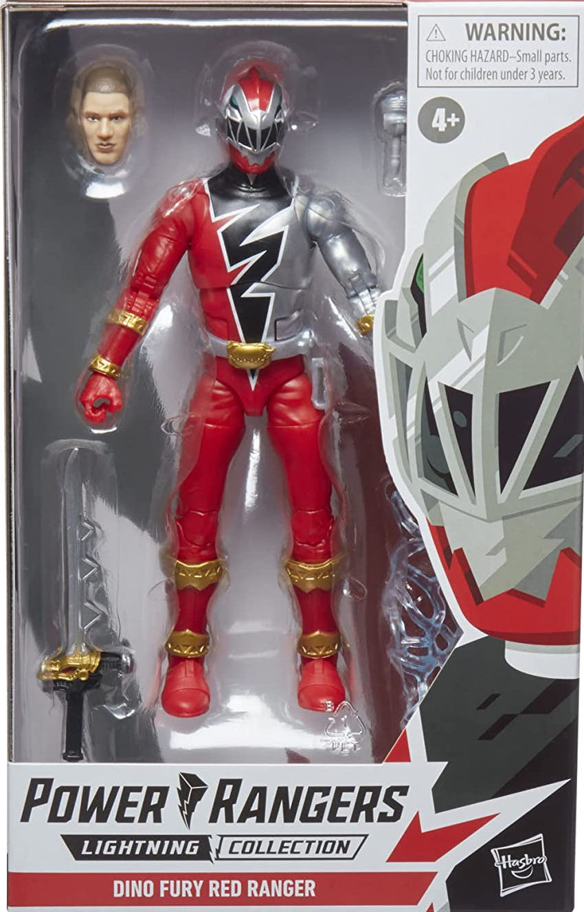 Dino Fury Red Ranger  action figure collectible - Main Image 1