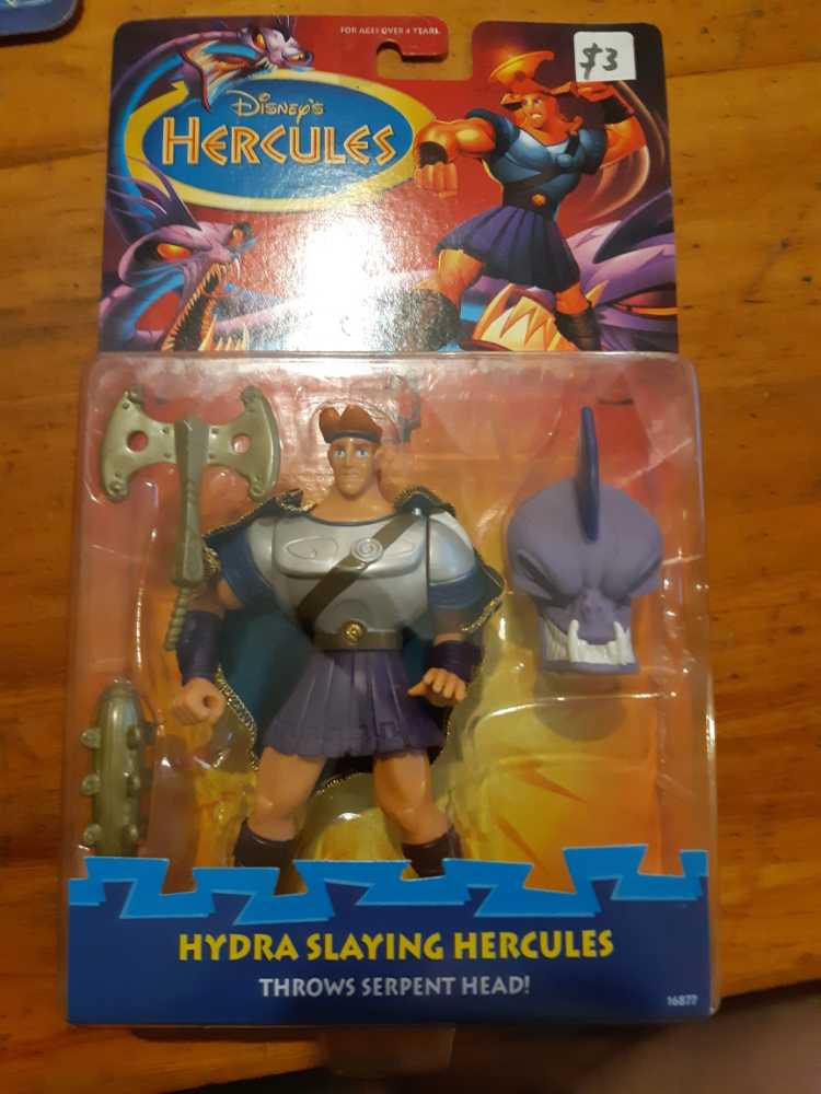 Disney’s Hydra Slaying Hercules  - Mattel (Hercules) action figure collectible [Barcode 074299168772] - Main Image 2