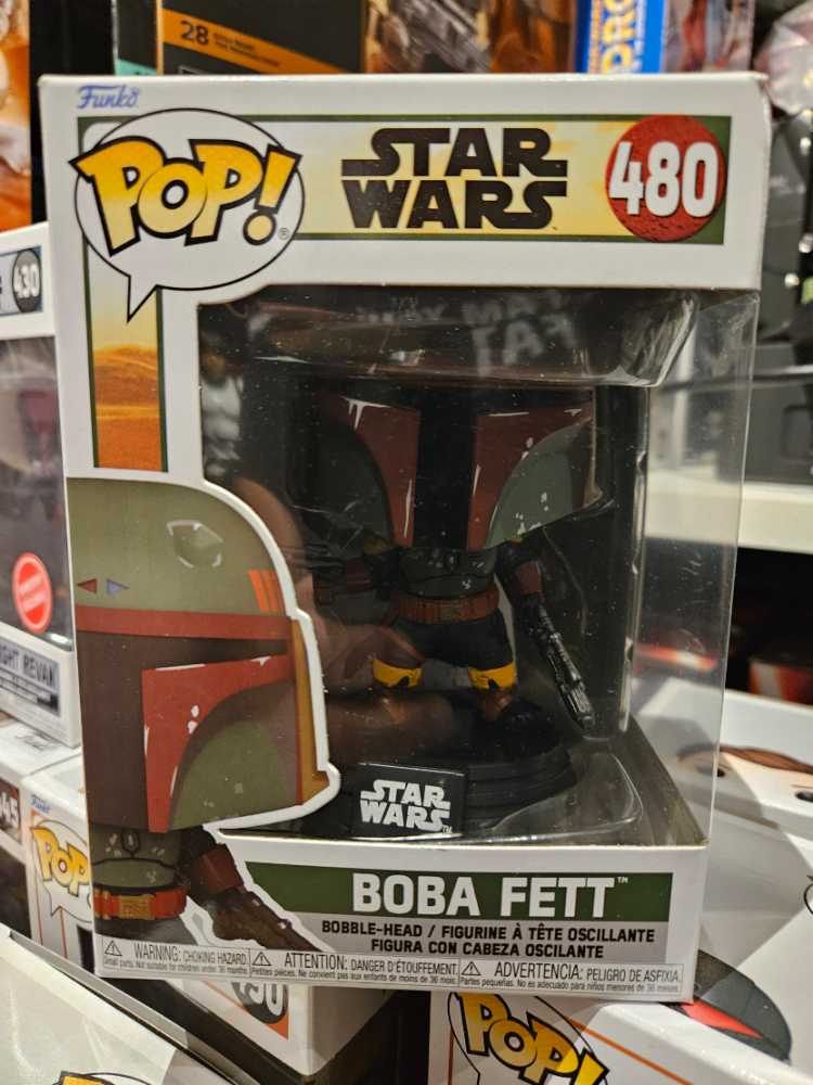 #480 Boba Fett  - Funko (Funko Pop!) action figure collectible [Barcode 889698602365] - Main Image 2
