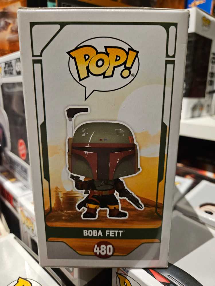 #480 Boba Fett  - Funko (Funko Pop!) action figure collectible [Barcode 889698602365] - Main Image 4