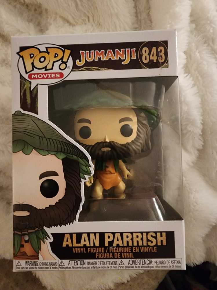 Funko Pop! Movies: Jumanji Alan Parrishmulticolor3.75 Inches  action figure collectible [Barcode 889698444286] - Main Image 2
