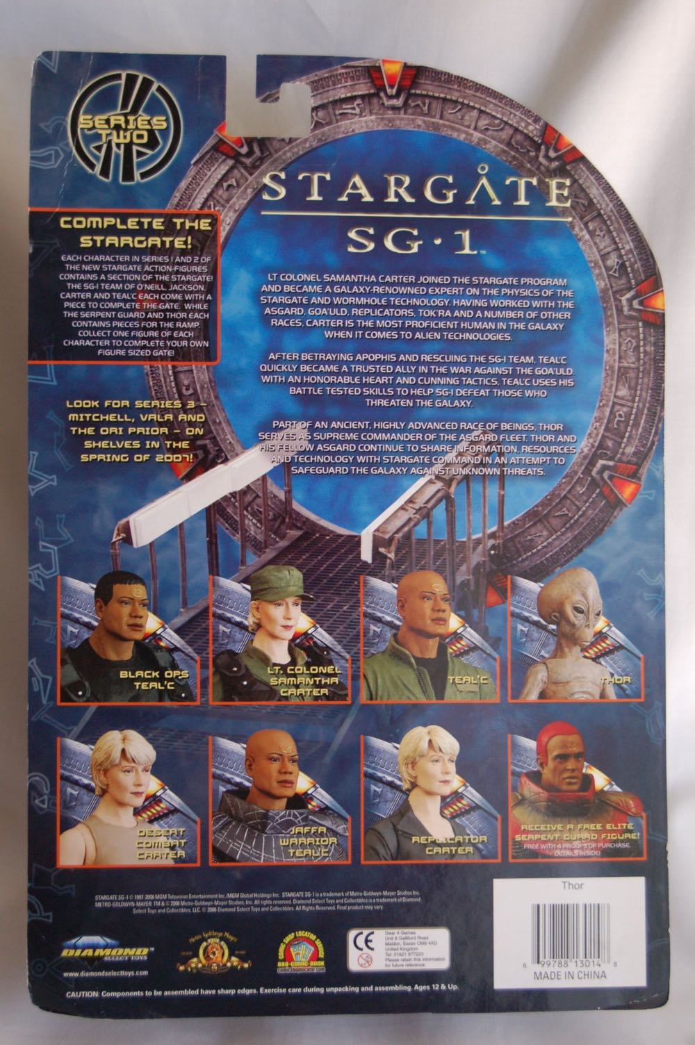 Thor - Diamond Select Toys & Collectibles (Stargate SG-1) action figure collectible [Barcode 699788130148] - Main Image 2