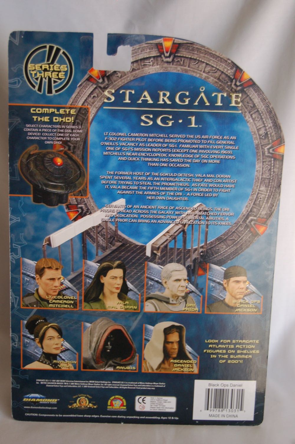 Daniel Jackson - Stargate SG-1 Black Ops - Diamond Select Toys & Collectibles (Stargate SG-1) action figure collectible [Barcode 699788130315] - Main Image 2