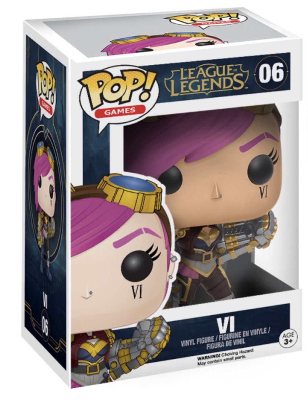 VI (Legue Of Legends) 06  action figure collectible [Barcode 889698103022] - Main Image 2