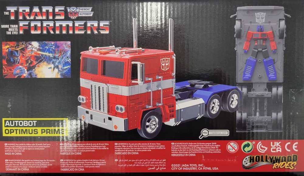 Optimus Prime 1984 Large Scale Target - Jada Toys (Die Cast) action figure collectible - Main Image 4