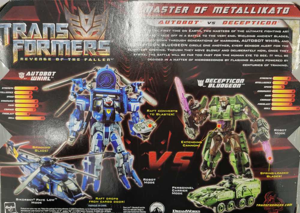 Whirl and Bludgeon Toys"R"Us  - Hasbro (Revenge Of The Fallen) action figure collectible - Main Image 3