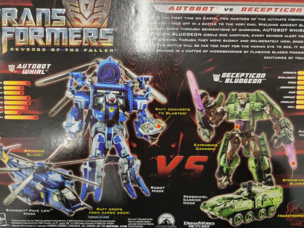 Whirl and Bludgeon Toys"R"Us  - Hasbro (Revenge Of The Fallen) action figure collectible - Main Image 4