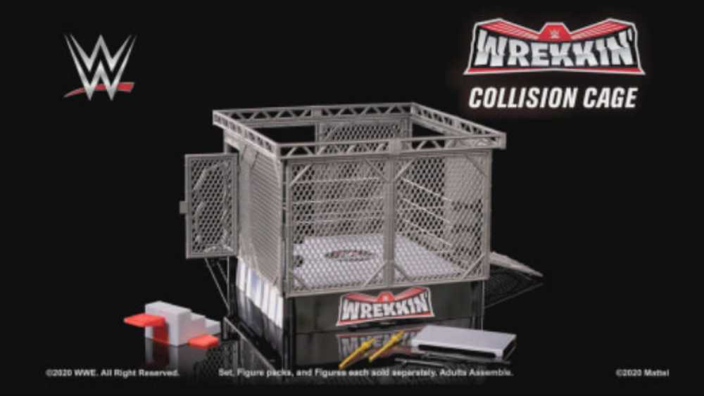 Wwe Wrekkin’ Collision Cage Match  action figure collectible [Barcode 5891967872527] - Main Image 2