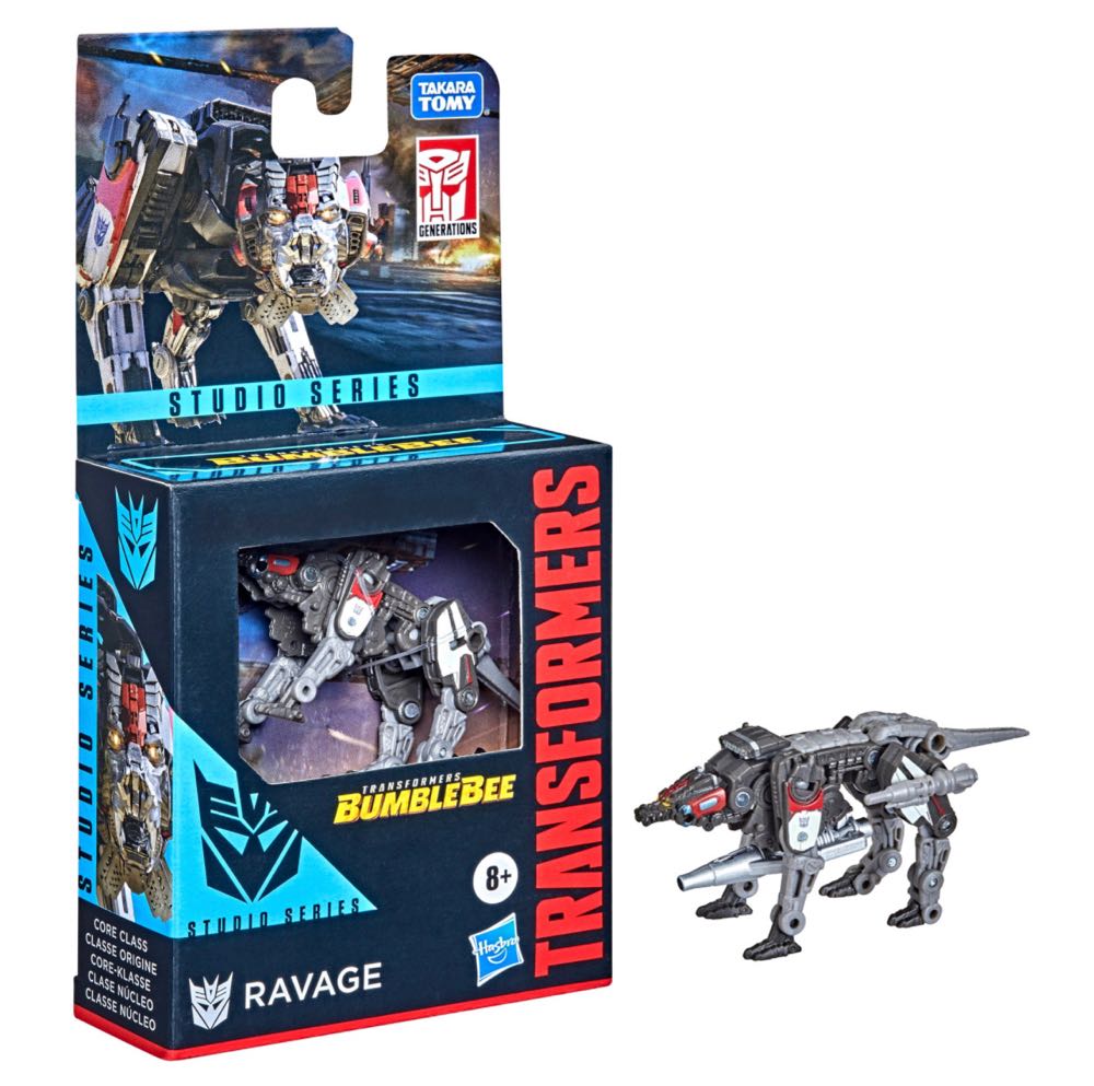 Ravage: Transformers Studio Series Core Class - Hasbro (Transformers Studio Series: Transformers Bumble Bee) action figure collectible [Barcode 5010993934317] - Main Image 3