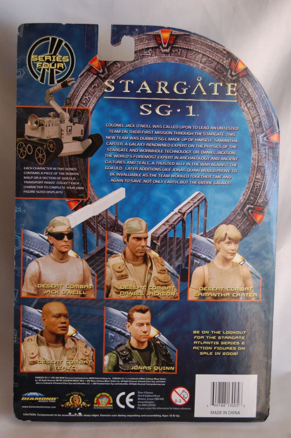 Stargate SG1 Desert Combat Jack O’Neill - Diamond Select Toys & Collectibles (Stargate SG-1) action figure collectible [Barcode 699788130056] - Main Image 2