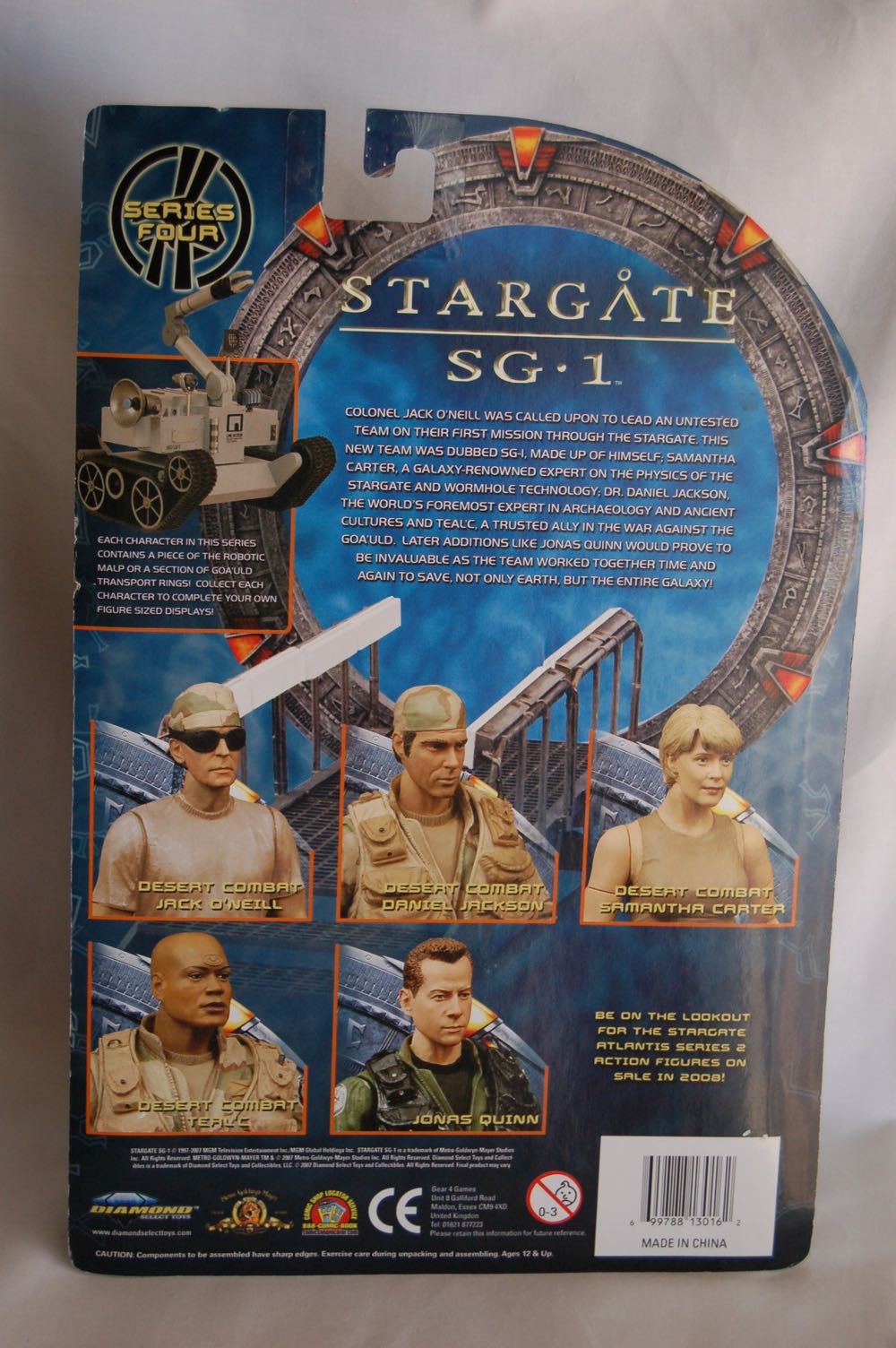 Desert Combat Samantha Carter - Diamond Select Toys & Collectibles (Stargate SG-1) action figure collectible [Barcode 699788130162] - Main Image 2
