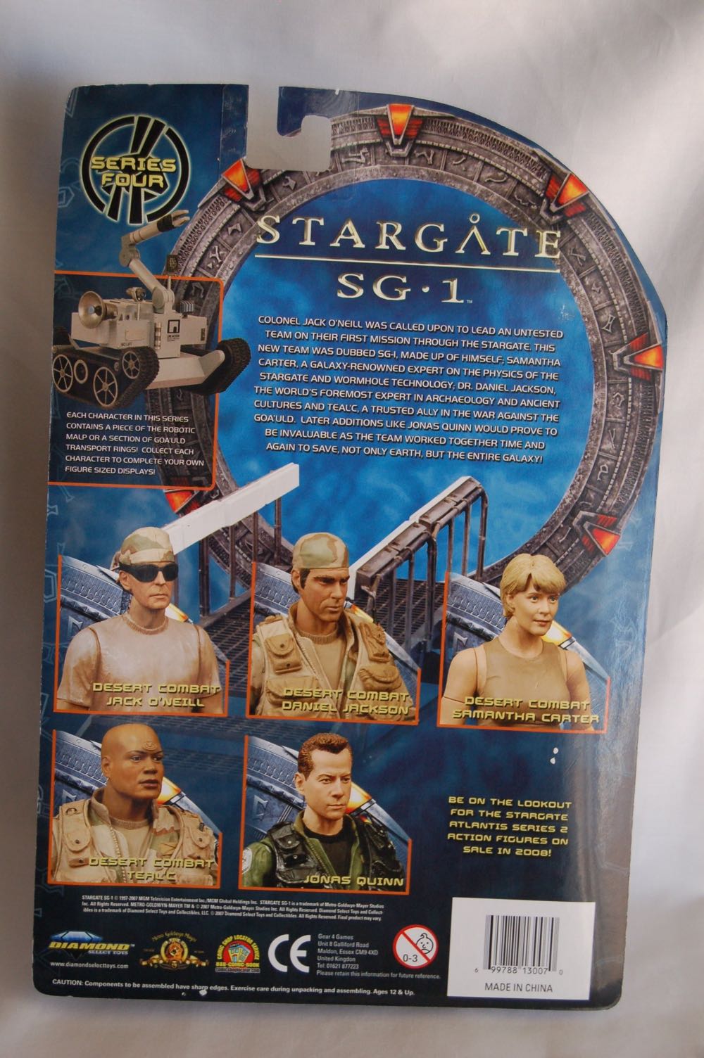 Desert Combat Daniel Jackson - Diamond Select Toys & Collectibles (Stargate SG-1) action figure collectible [Barcode 699788130070] - Main Image 2