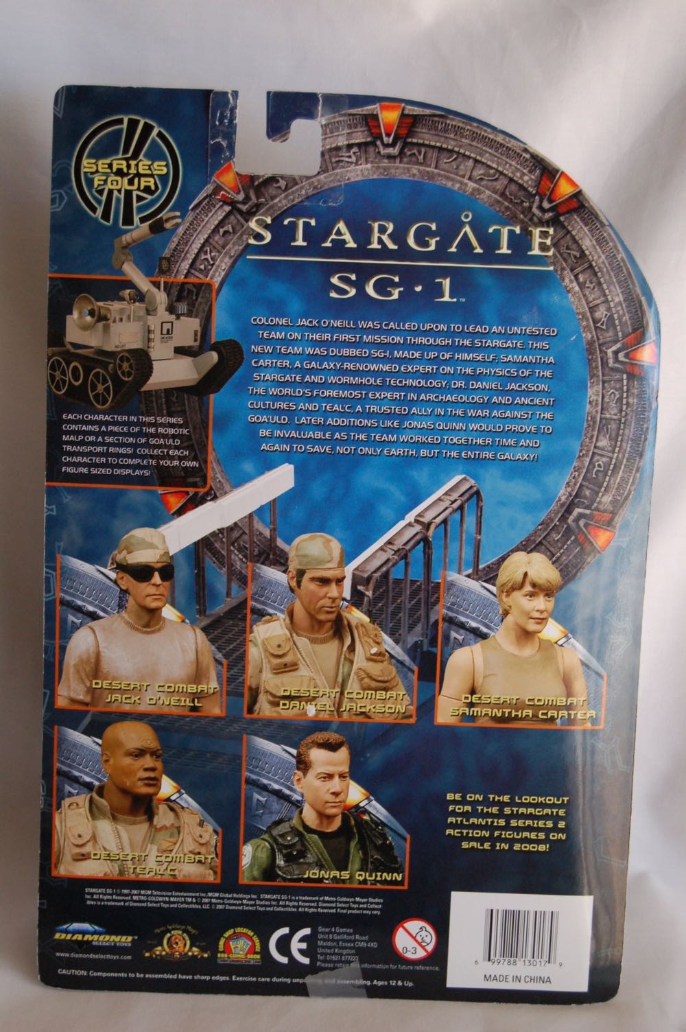 Desert Combat Teal’c - Stargate SG-1 - Diamond Select Toys & Collectibles (Stargate) action figure collectible [Barcode 699788130179] - Main Image 2