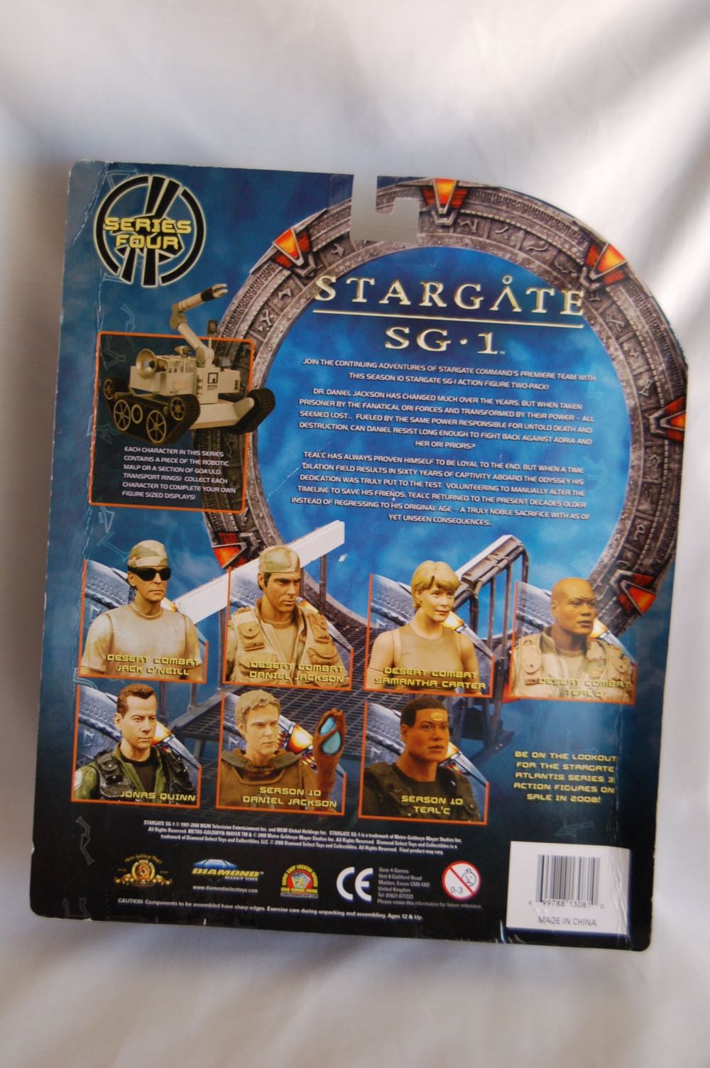 Season 10 Daniel Jackson & Teal’c - Diamond Select Toys & Collectibles (Stargate SG-1) action figure collectible [Barcode 699788130810] - Main Image 2