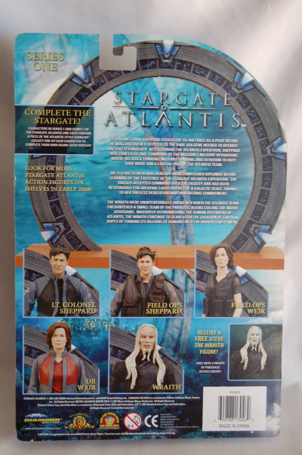 Wraith - Stargate Atlantis - Diamond Select Toys & Collectibles (Stargate Atlantis) action figure collectible [Barcode 699788130469] - Main Image 2