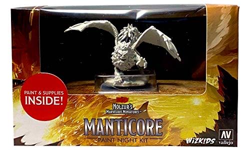 D&d Nolzur’s Miniatures: Manticore Paint Night Kit  action figure collectible [Barcode 634482901342] - Main Image 1