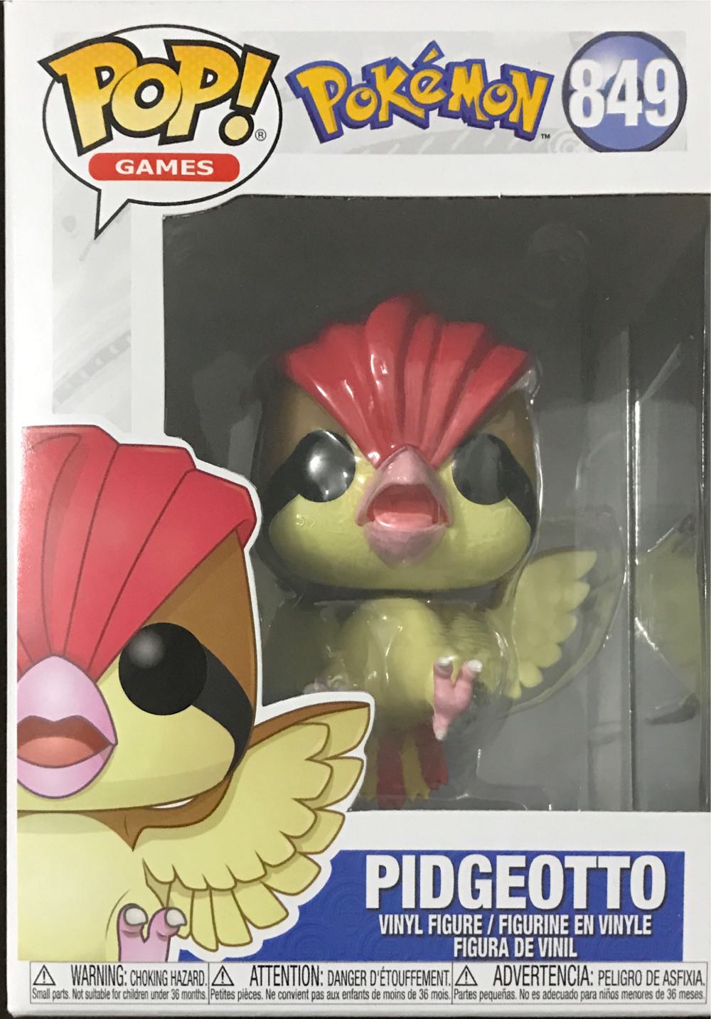 Pokemon: Pidgeotto #849  action figure collectible [Barcode 889698563116] - Main Image 2
