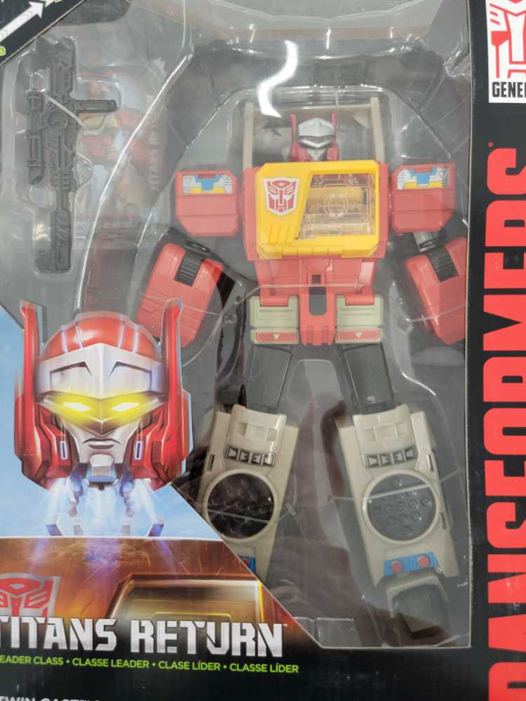 Blaster & Twin Cast (Loose) - Hasbro (Titans Return) action figure collectible - Main Image 2