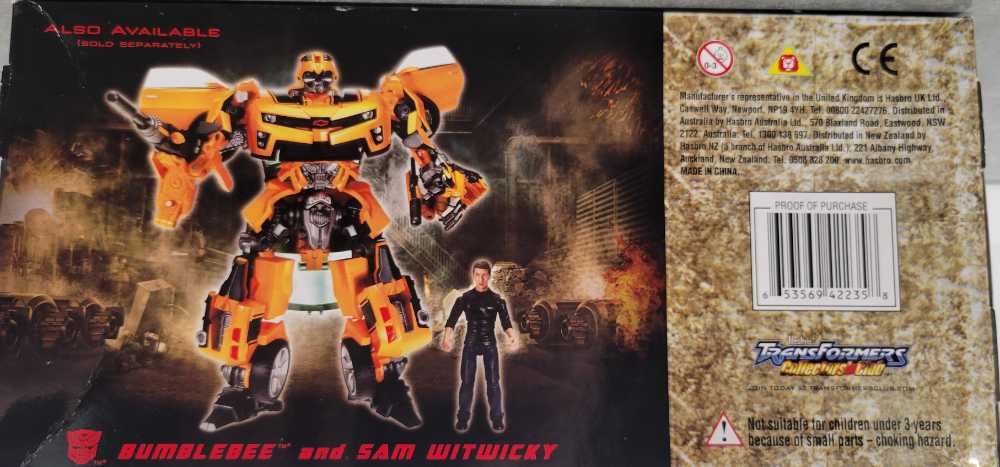 Sideswipe with Epps Human Alliance  - Hasbro (Revenge Of The Fallen) action figure collectible - Main Image 4