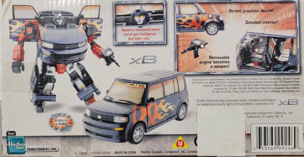 Skids 1st Boxed - Hasbro (Alternators) action figure collectible - Main Image 4
