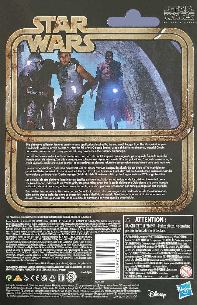 Greef Karga - Disney / Hasbro (Black Series 6” Mandalorian 2020- 2024: Credit) action figure collectible [Barcode 5010993911936] - Main Image 2