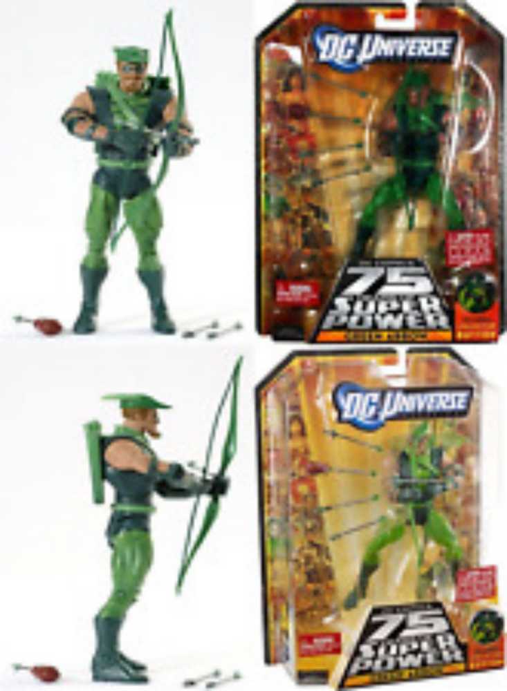 DC Universe Classics 75 Years Of Super Power Green Arrow Figure - Mattell - DC (75 Years Of Superpower) action figure collectible [Barcode 027084831207] - Main Image 4