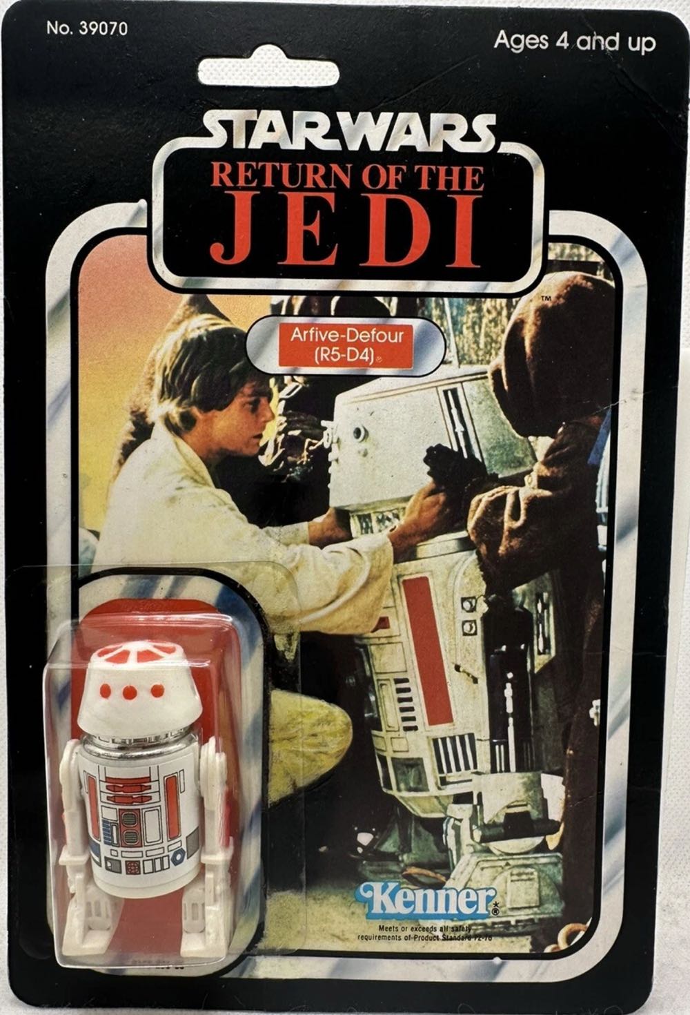 Star Wars ANH: R5D4 - Kenner (A New Hope) action figure collectible - Main Image 2