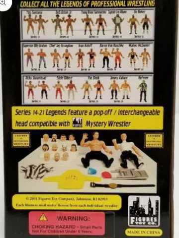 Legends Of Professional Wrestling ”Superstar Billy Graham” - Figures Toy Company (Wrestleling) action figure collectible [Barcode 002000000004] - Main Image 4