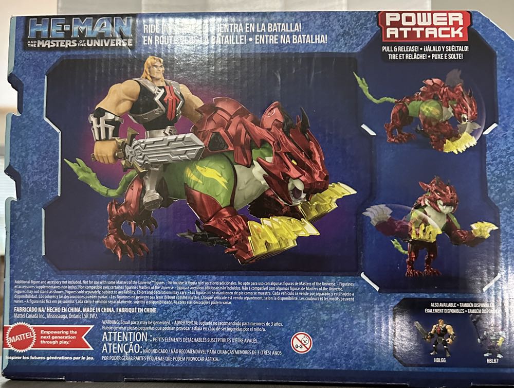 He-Man And The Masters Of The Universe Battle Cat - Mattel (He-Man and MOTU) (He-man And The Masters Of The Universe) action figure collectible [Barcode 194735035205] - Main Image 4