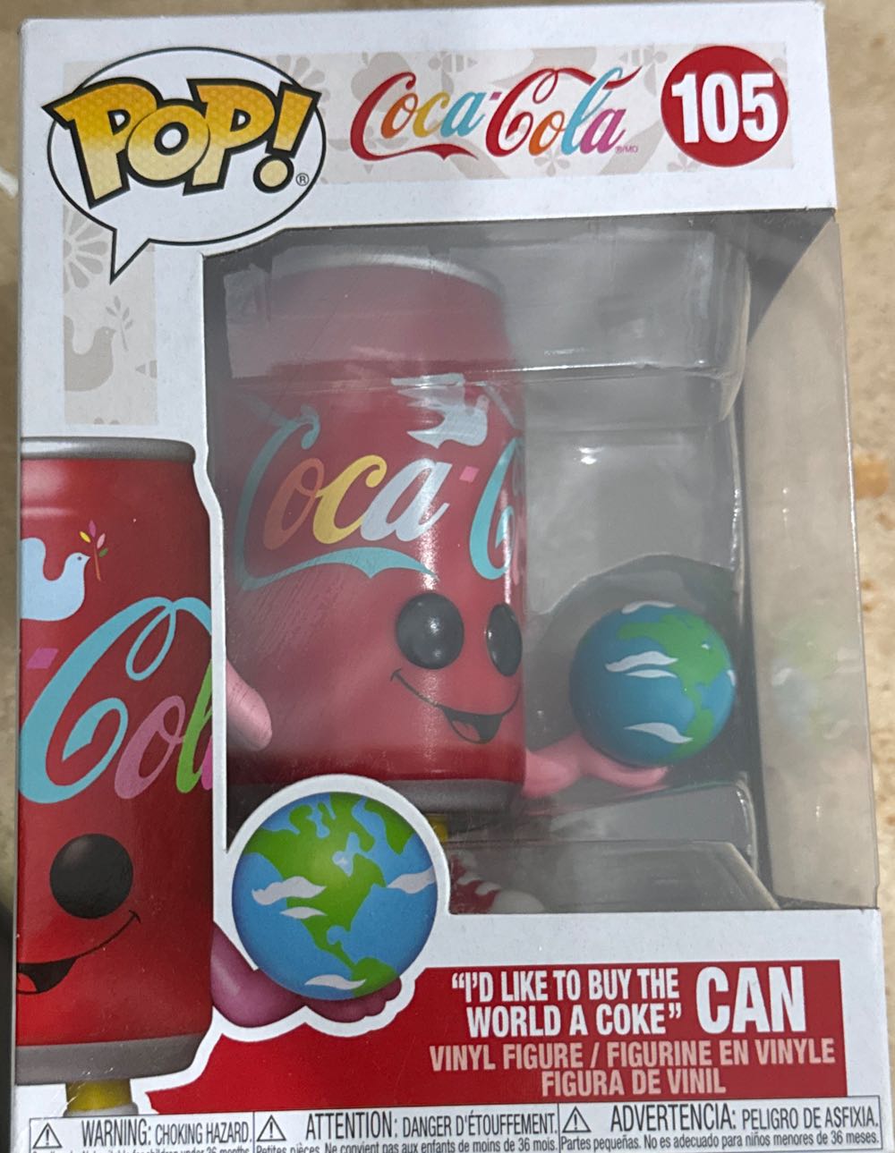 Funko Pop!: Coca Cola I’d Like To Buy The World A Coke Can  action figure collectible [Barcode 889698569842] - Main Image 2