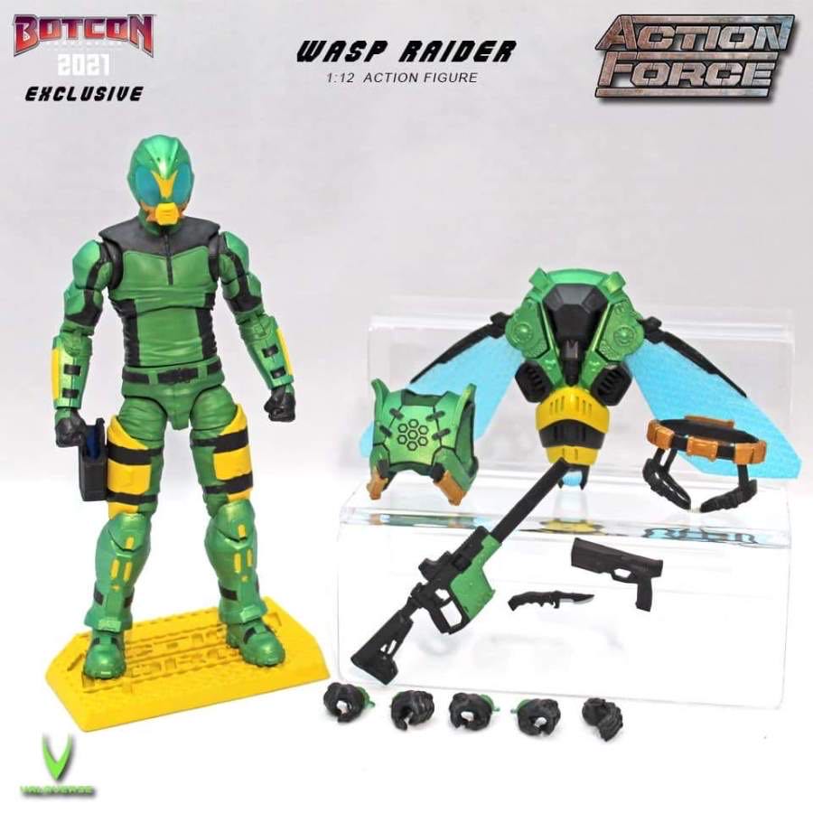 Wasp Raider - Valverse (Action Force Figure) action figure collectible [Barcode 618952266919] - Main Image 3