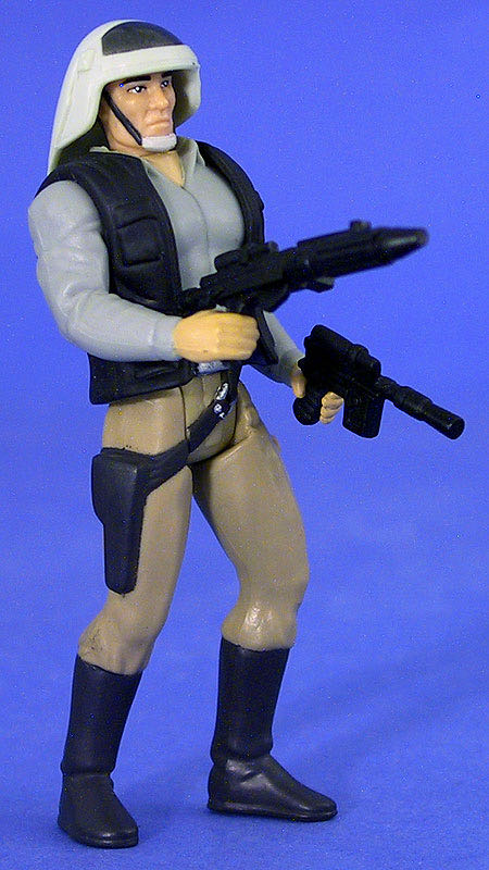 Rebel Fleet Trooper - Star Wars Power Of The Force - Kenner Hasbro (Star Wars) action figure collectible [Barcode 076281696966] - Main Image 3
