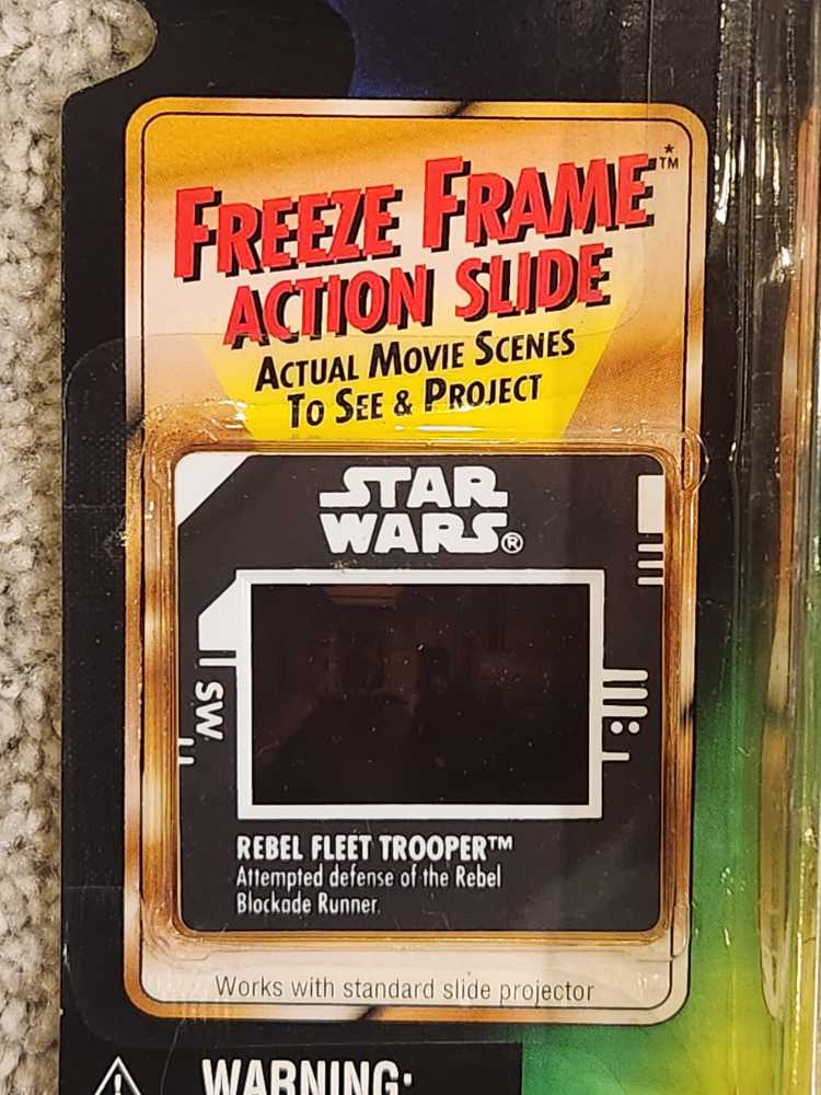Rebel Fleet Trooper - Star Wars Power Of The Force - Kenner Hasbro (Star Wars) action figure collectible [Barcode 076281696966] - Main Image 4