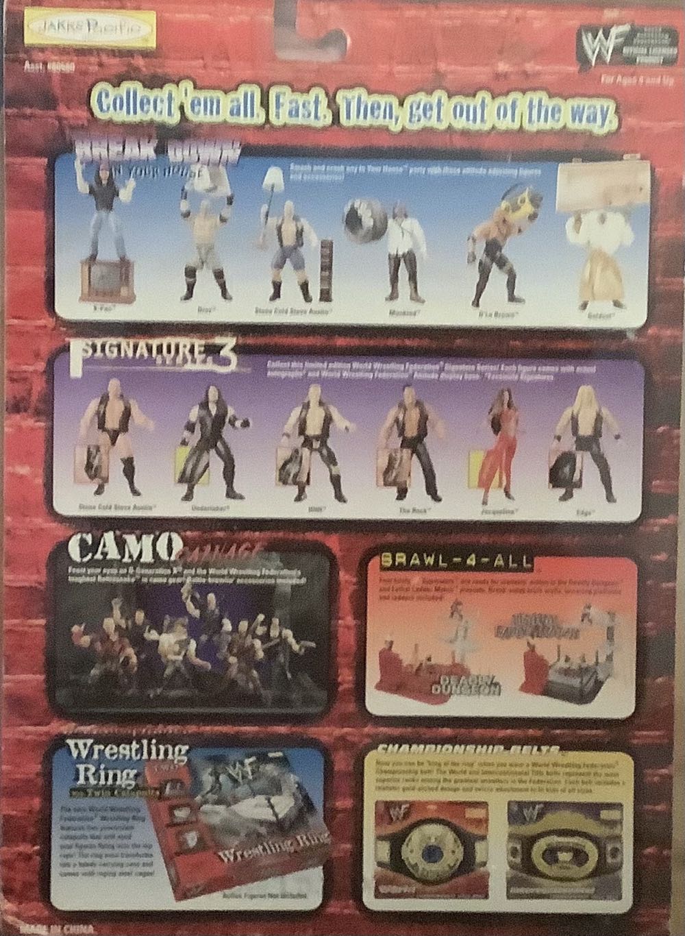 Wwf King Of The Ring  action figure collectible [Barcode 039897805849] - Main Image 2