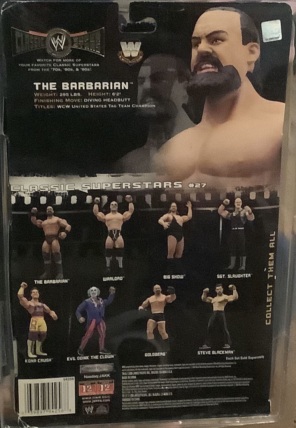 Wwe Wrestling Classic Superstars  action figure collectible [Barcode 039897942568] - Main Image 2