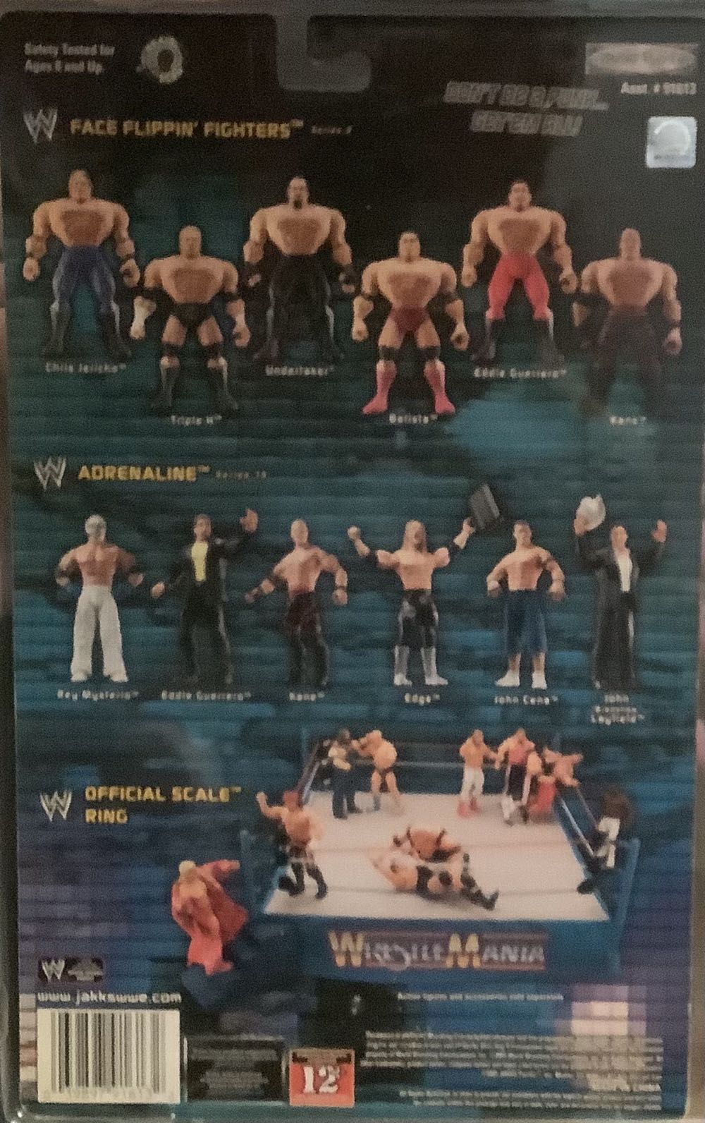 Moc Wwe Ring Rage Ruthless Aggression 17.5 Ring  action figure collectible [Barcode 039897916132] - Main Image 2