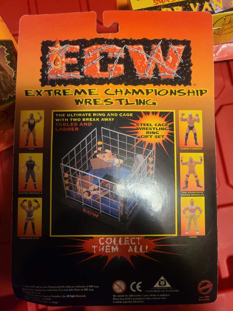 Original Toymakers San Francisco ECW Taz  - Original San Francisco Toymakers Inc (ECW OSFTM Series 1) action figure collectible [Barcode 747005018035] - Main Image 2