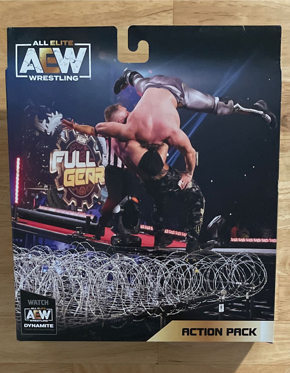 Accessories - AEW Action Pack - Jazwares (AEW Jazwares Unrivaled Collection Ringside Collectibles Exclusive Barbed Wire Accessory Action Pack) action figure collectible [Barcode 191726390183] - Main Image 2