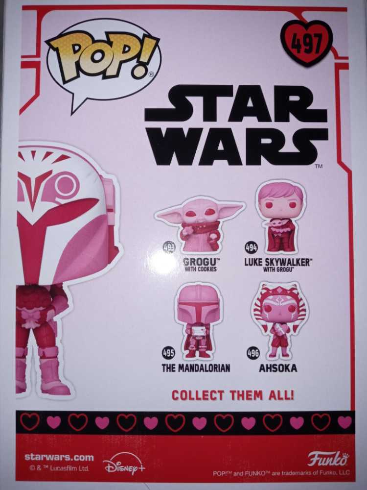 497 BO-KATAN KRYZE - Funko (Valentine’s Day Star Wars) action figure collectible [Barcode 889698601214] - Main Image 2