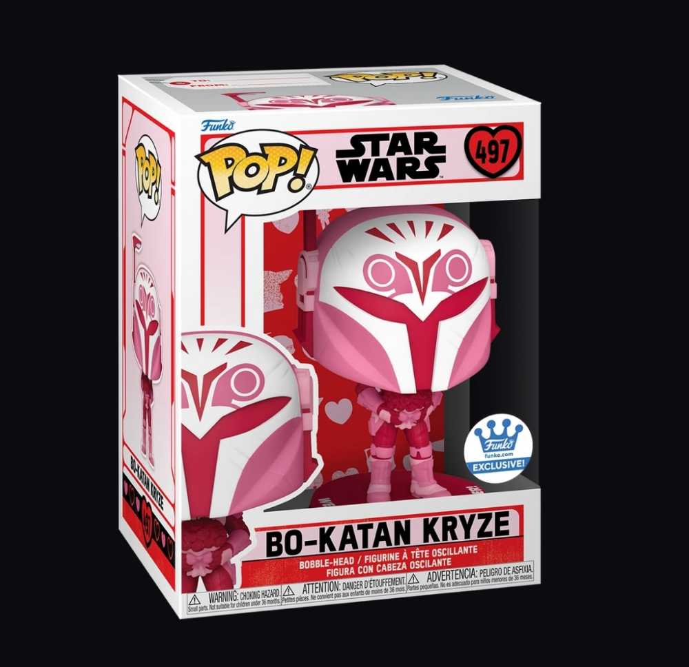 497 BO-KATAN KRYZE - Funko (Valentine’s Day Star Wars) action figure collectible [Barcode 889698601214] - Main Image 4